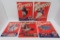 Five 1940's Milwaukee Brewers score card magazines, Clark Gas, Borchert Field