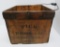 Pick Bros West Bend advertising egg box with handle