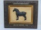 Canadian Black Horse Ale plastic advertising sign, 24