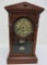 1878 walnut mantle clock, attributed to Seth Thomas, 17