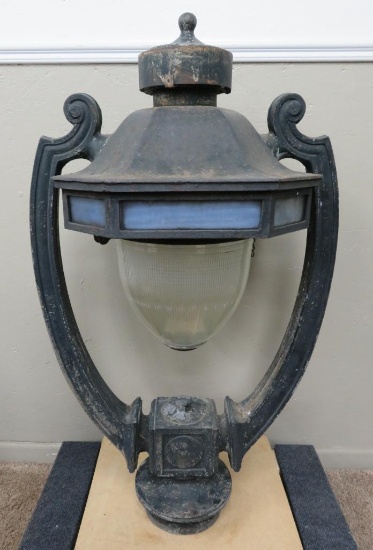 Milwaukee Harp Street light, cast iron, original c 1910 | Online ...