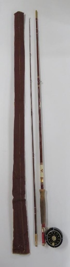 8 1/2' St Croix Imperial Ultra Light Fly Rod with Pflueger Medalist reel