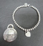 Tiffany & Co sterling bracelet, 6 1/2