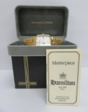 c 1969 Hamilton thin line Masterpiece wristwatch with box and certificate
