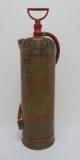 Miller brass fire extinquisher, pump type, 26