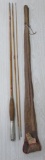 9' three piece Bamboo fly rod