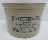 Kolberg Wis butter crock, 5