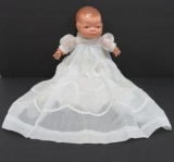 Grace Storey Putnam baby doll with marked head and cloth body, 13