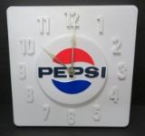 Working Pepsi clock, 11 3/4