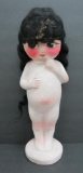 Carnival Chalkware doll, 11 1/2
