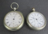 Illinois and Elgin National Watch co pocket watches, 2