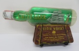 Cutty Sark Scotch Whiskey light up sign, ship in bottle, working, 15