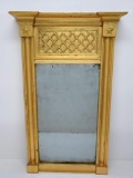 Early 1800's Ornate gilt mirror, 21 1/2