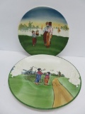 GS Zell Germany and Prussia plates, Dutch design, 8 1/2