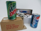 Pepsi Cola die cast car lot