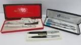 Sheaffer and Kreisler boxed Pepsi Cola pen and pencil sets