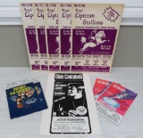 Vintage music and entertainment posters, lobby cards