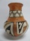 Acoma pottery vase, 6 1/2