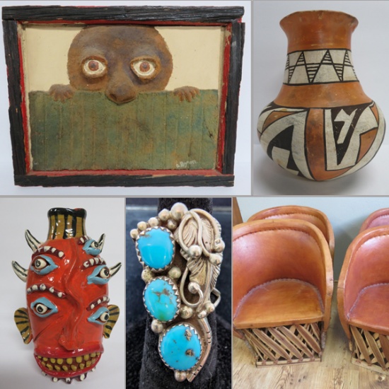 Online Jewelry, Outsider Art, Pottery, Folk Art