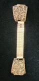 Vintage Sterling Silver Navajo Ends on Watch Band