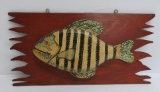 Folk art fish carving, Ziggy Ostrowski aka Iggy Kuscha, Milwaukee area, 8