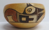 Hopi Pueblo Indian Polychrome pot, 2 1/2