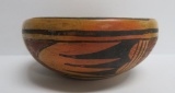 Hopi Pueblo Indian Polychrome pot, 2