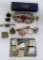 Lovely period jewelry, pins, earrings, and opal ring