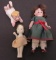 Antique doll, house doll, carnival doll and piano baby style, 2