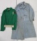 Industrial work coat and shop jacket, Steiner Corp, Employee only sign