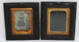 Two Gutta Percha picture frames, 5
