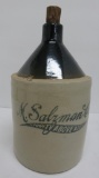 M Salzmann Co cone top two tone jug, 12