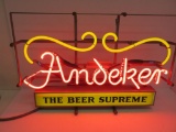 Andeker The Beer Supreme Neon, working, great color, 22