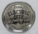 Electric City Brewing Co beer tray, Kaukauna, Wis, 14 1/2