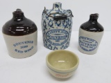 Four Red Wing collector society miniatures, souvenirs
