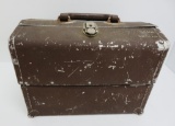 Philson vintage metal tackle box, 12