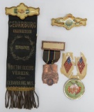 Fraternal and Historical ribbon lot