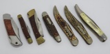 5 vintage pocket knives