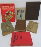 Vintage book lot, childrens, Western, classics and yearbook