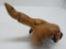Lizard carved from tree burl, 6