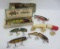 7 Vintage Lures, two with boxes