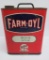 Farm-Oyl can 2 gallon, tractor oil, 10 1/2