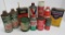 11 vintage household oil, cleaner and lubricant lot