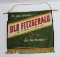 Old Fitzgerald Bourbon banner, 17 1/2