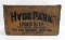 Hyde Park Lager Beer wooden crate, 17 1/2