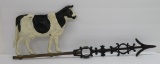 Cow weather vane arrow, 24 1/2