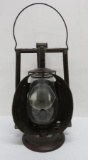 Chicago Milwaukee St Paul Railroad lantern, Dietz Acme Inspector Lamp, 14