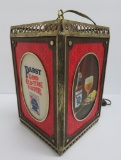 Pabst Blue Ribbon rotating light, Good Old Time Flavor, woman, working, 14