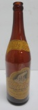 White Rock paper label bottle, One pint 8 oz, 11 1/2