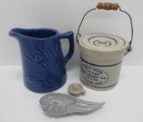 Red Wing stoneware Commemorative Collectors Society lot, four pieces